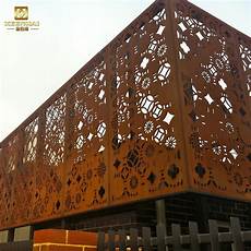 Corten Steel Facade Panels