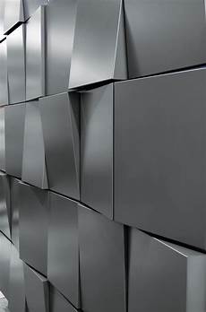 White Metal Panel Facade